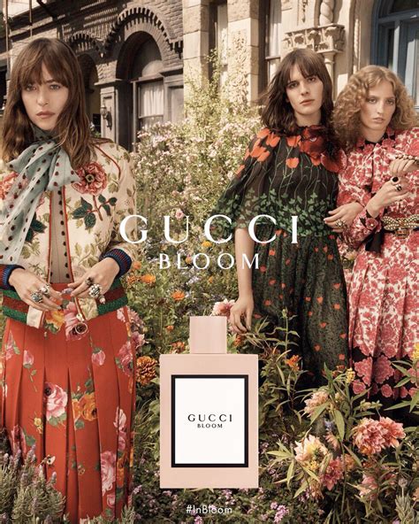 gucci perfume advertisement.